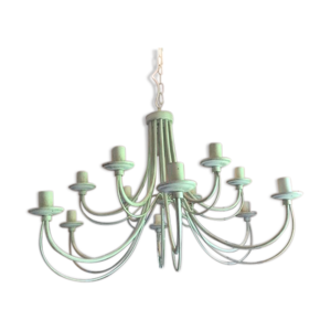 Lustre fer forge 12 branches
