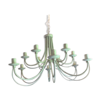 Chandelier iron forge 12 branches