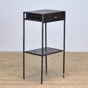 Steel hospital bedside cabinet, 1920's
