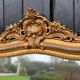 Louis XV style mirror in stuccoed and gilded wood, circa 1880