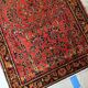 Handmade antique Persian Sarouk runner 3.2' x 7.10' (97cm x 241cm) 1900s - 1B708