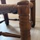 "Fire corner" chair attributed to Charles Dudouyt