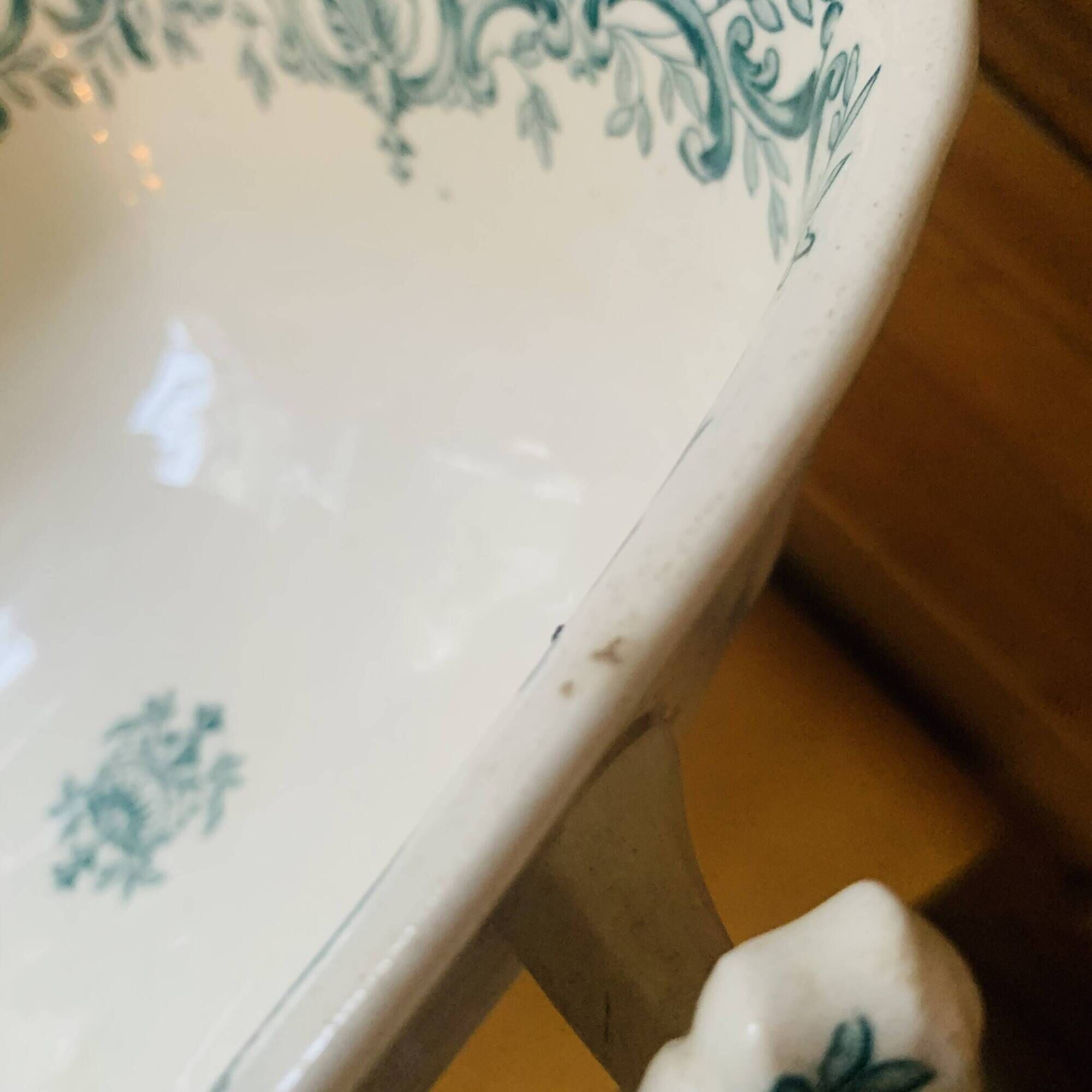 Terracotta Salad Bowl Longchamp model Regent