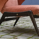 Fauteuil recliner Waing Chair Relax  années 50 60 vintage