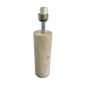 Travertine lamp foot 70s
