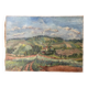Tableau paysage de campagne ancien