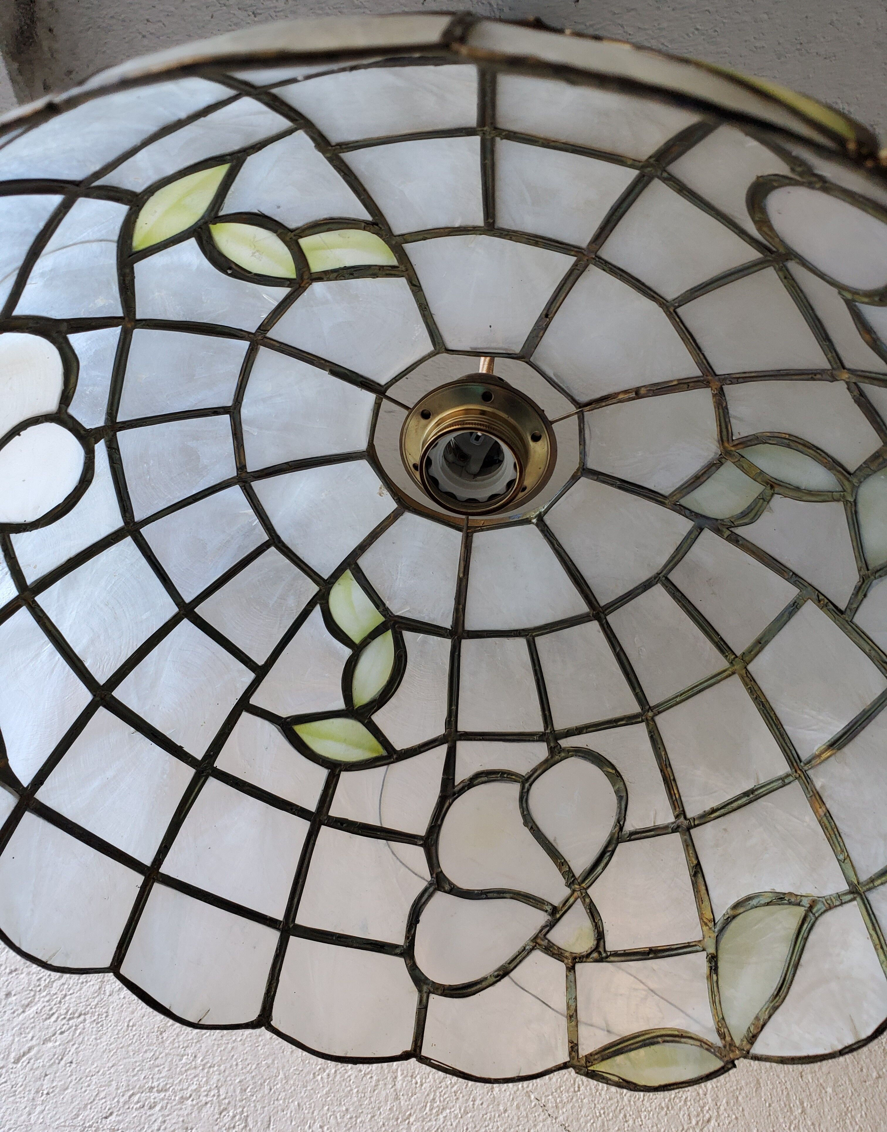 70's mother-of-pearl hanging