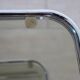 70s chrome and smoked glass side table