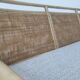 3-seater rattan and canning sofa