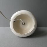 Speckled ceramic pebble lamp, 80s