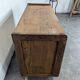 1950s pine chest of drawers with tapered legs.