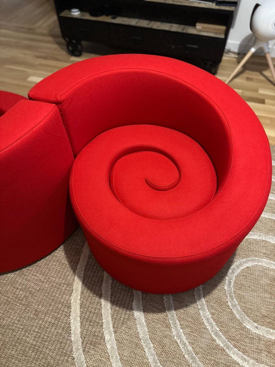 Paires de fauteuils toi et moi par Michael Kruijne