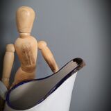 Broc enamelled white