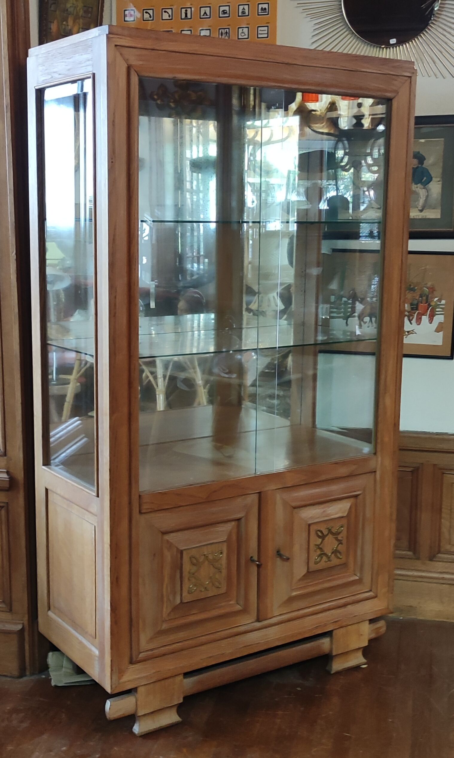 Art Deco showcase furniture