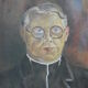 Portrait  signé, Prêtre 48/38