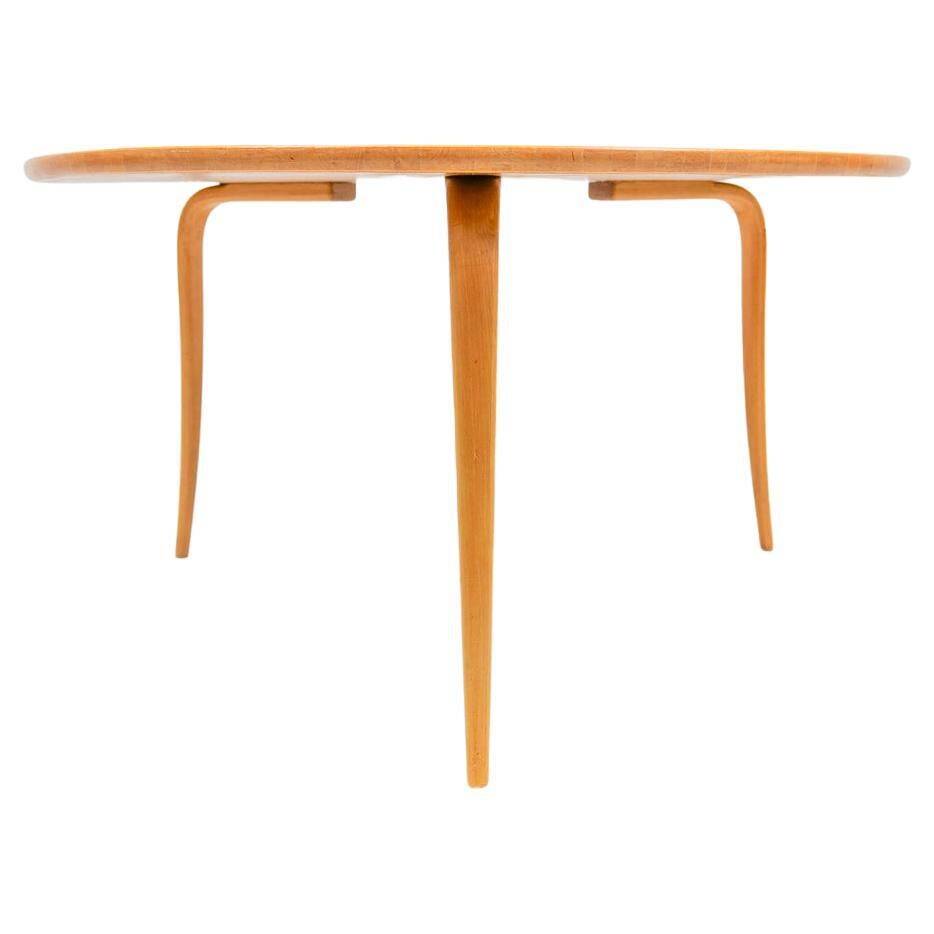 Large 'Annika' coffee table by Bruno Mathsson, early Swedish Grace from the 1930s.