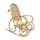 Rattan flesh rocking chair