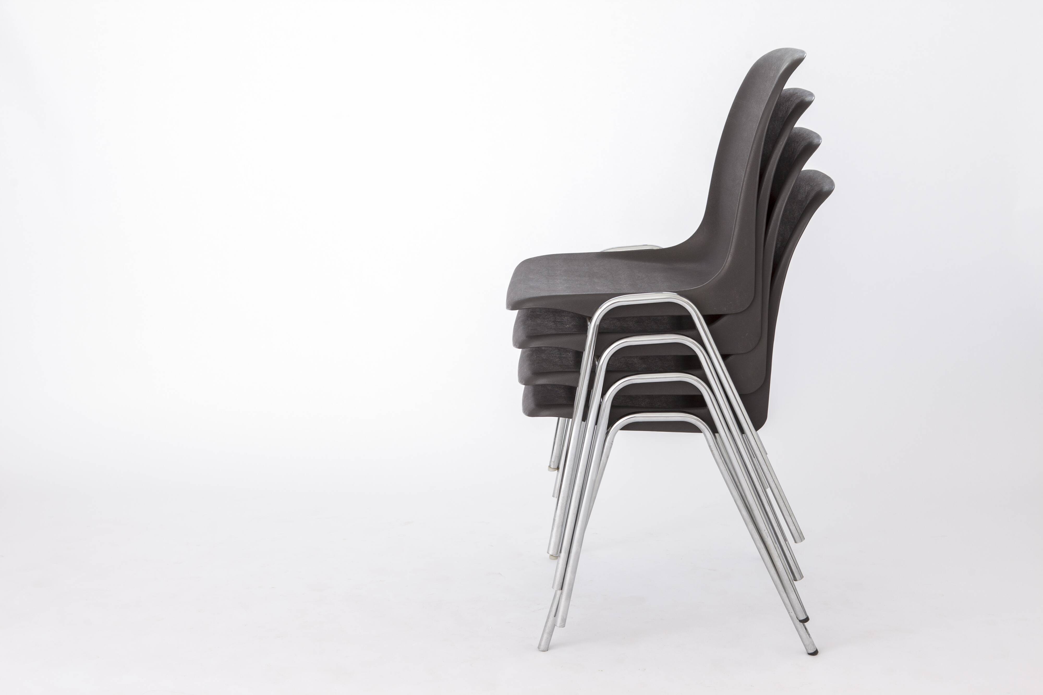 Vintage Stacking Chairs 1970s Germany