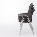 Vintage Stacking Chairs 1970s Germany