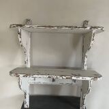 Country chic kitchen shelf