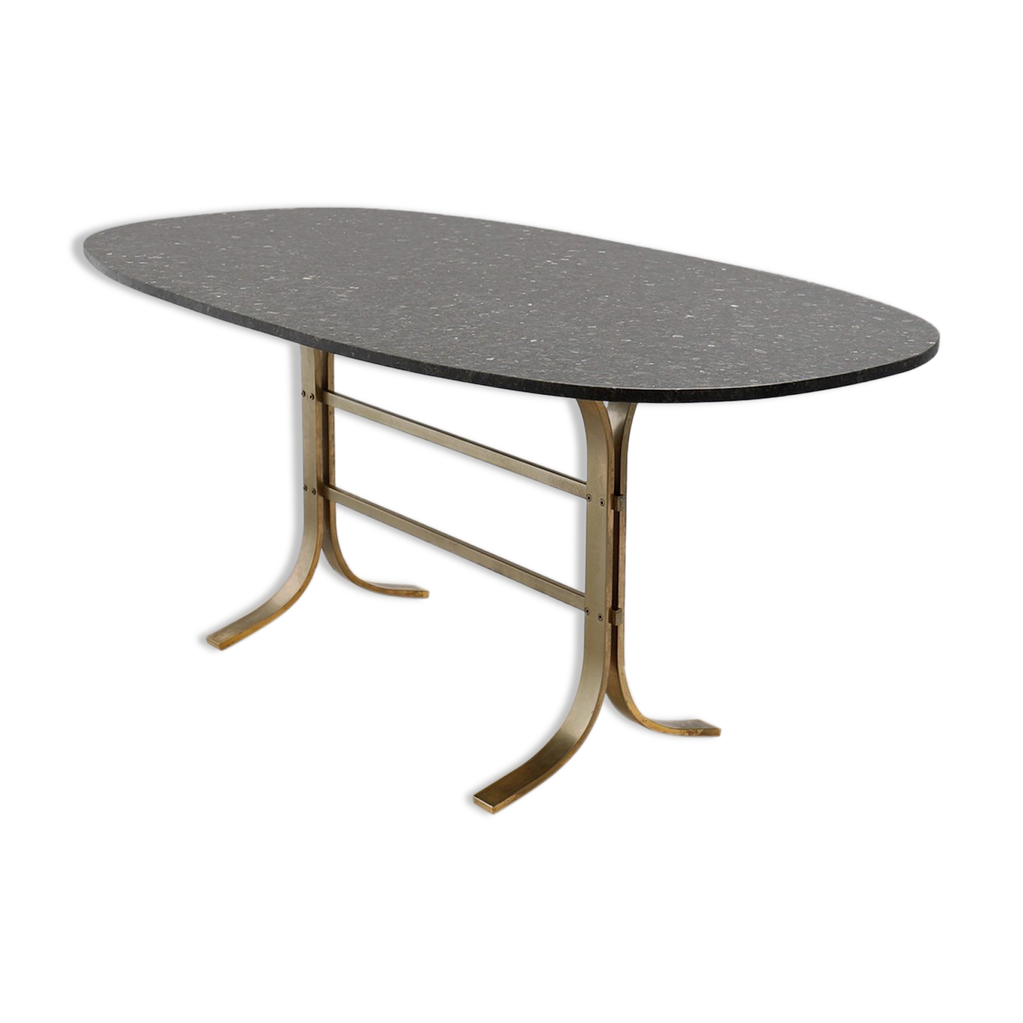 High table with its labradorite top