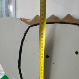 Décoration Murale Enfant Babar Le Roi Bois Peint