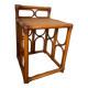 Rattan bedside table