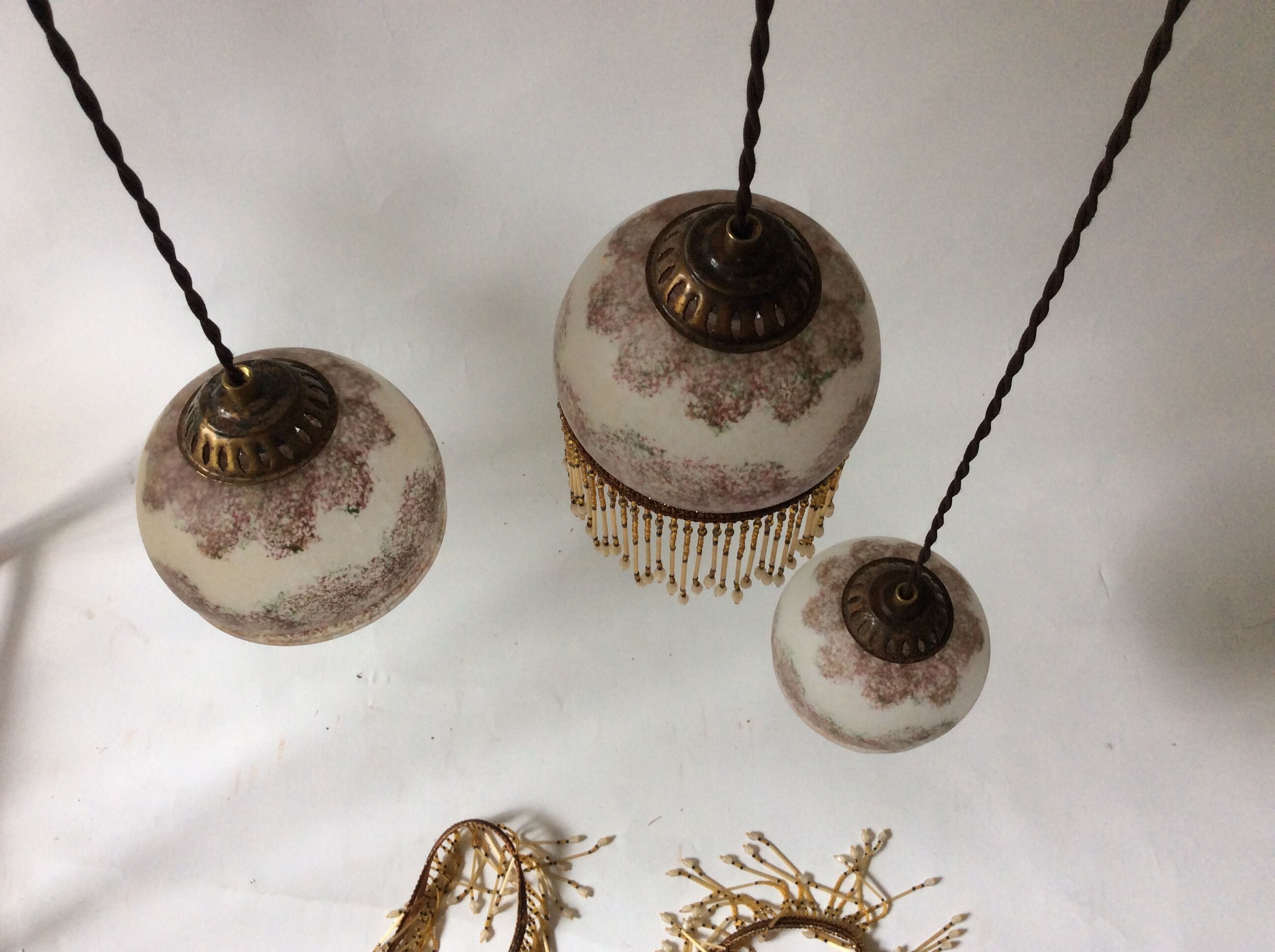 Vintage hanging trio