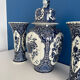 Fireplace trim vase delft made for royal sphinx by boch