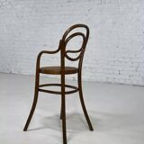 Children's high chair by Thonet model 1230 beginning of the century