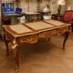Large flat desk in the Louis XV style