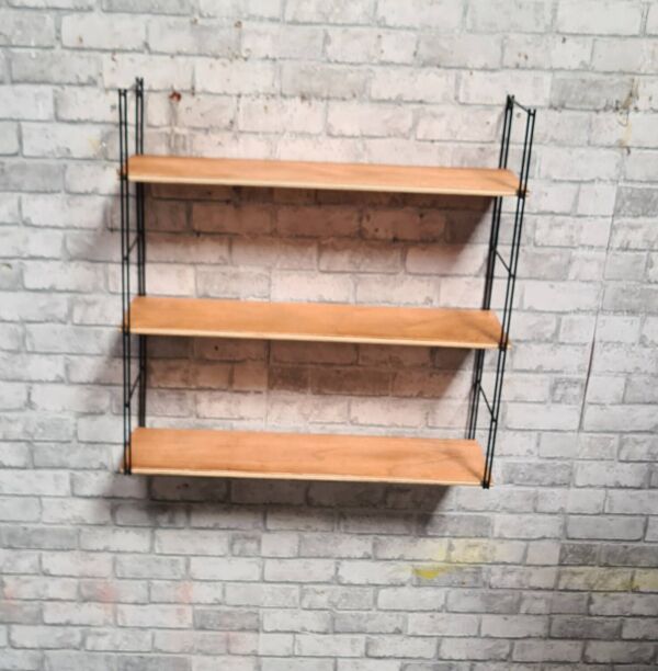 Etagere string  et tablette  plaquage