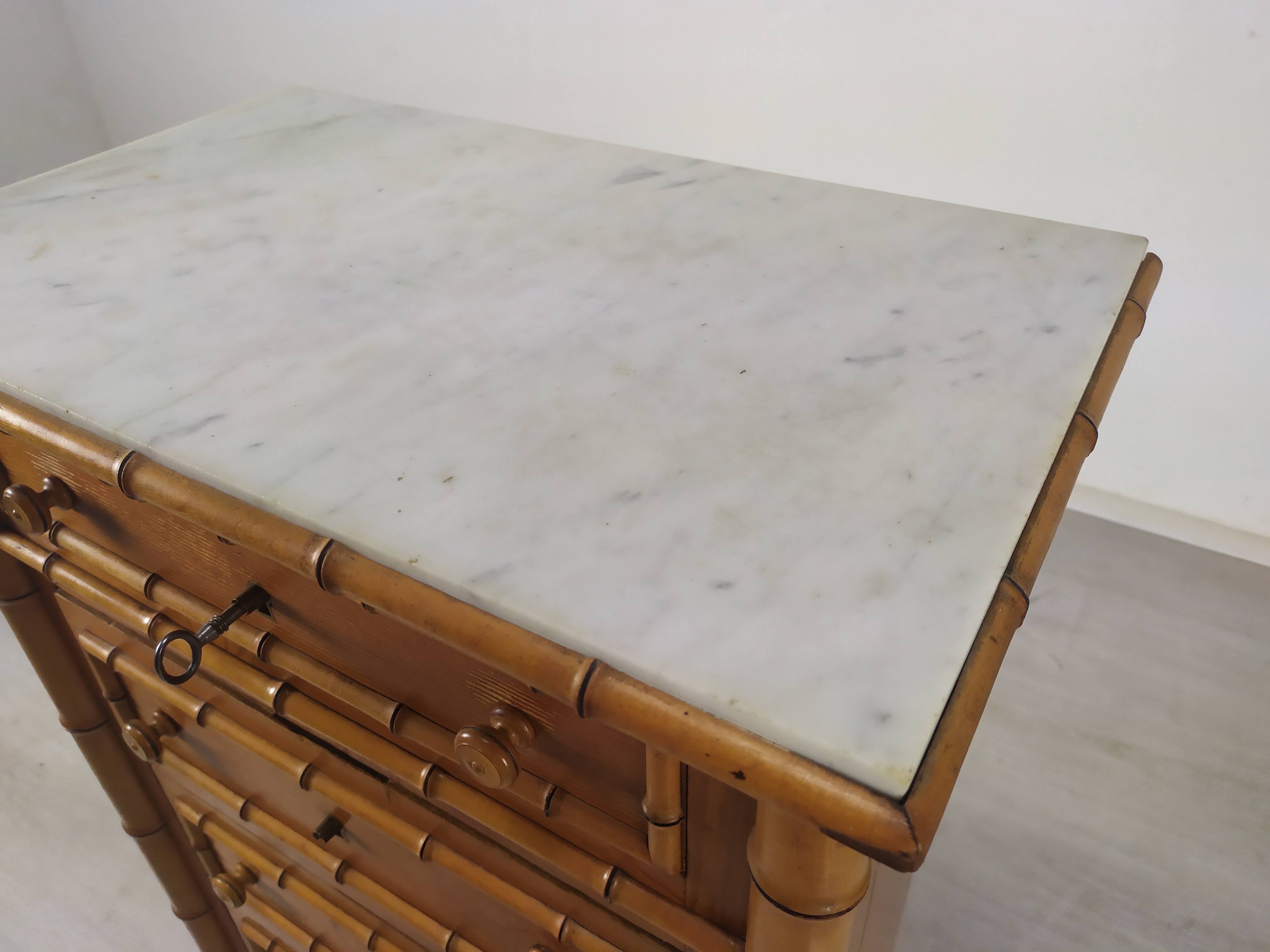 Rag picker 6 bamboo drawers