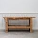 Old pine workbench completely stripped, 1940