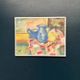 Original Swedish Oil on Panel – “Blue Pitchers and Lemon” by Off – Signed – Vintage and Framed – 37 × 29 cm (14.6 in × 11.4 in)