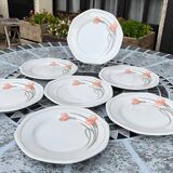 Set of 7 Shonwald dessert plates