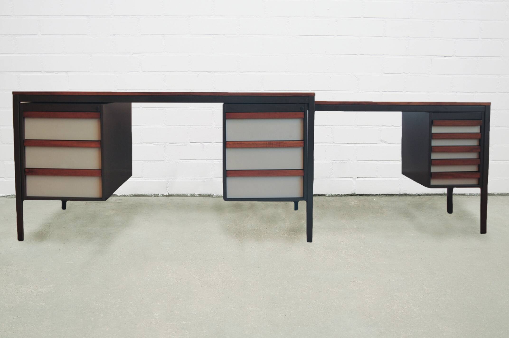 Coen de Vries Vintage Double Metal Desk