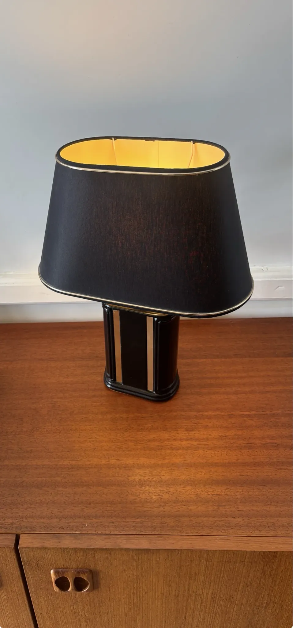 Hollywood Regency & Art Deco style table lamp