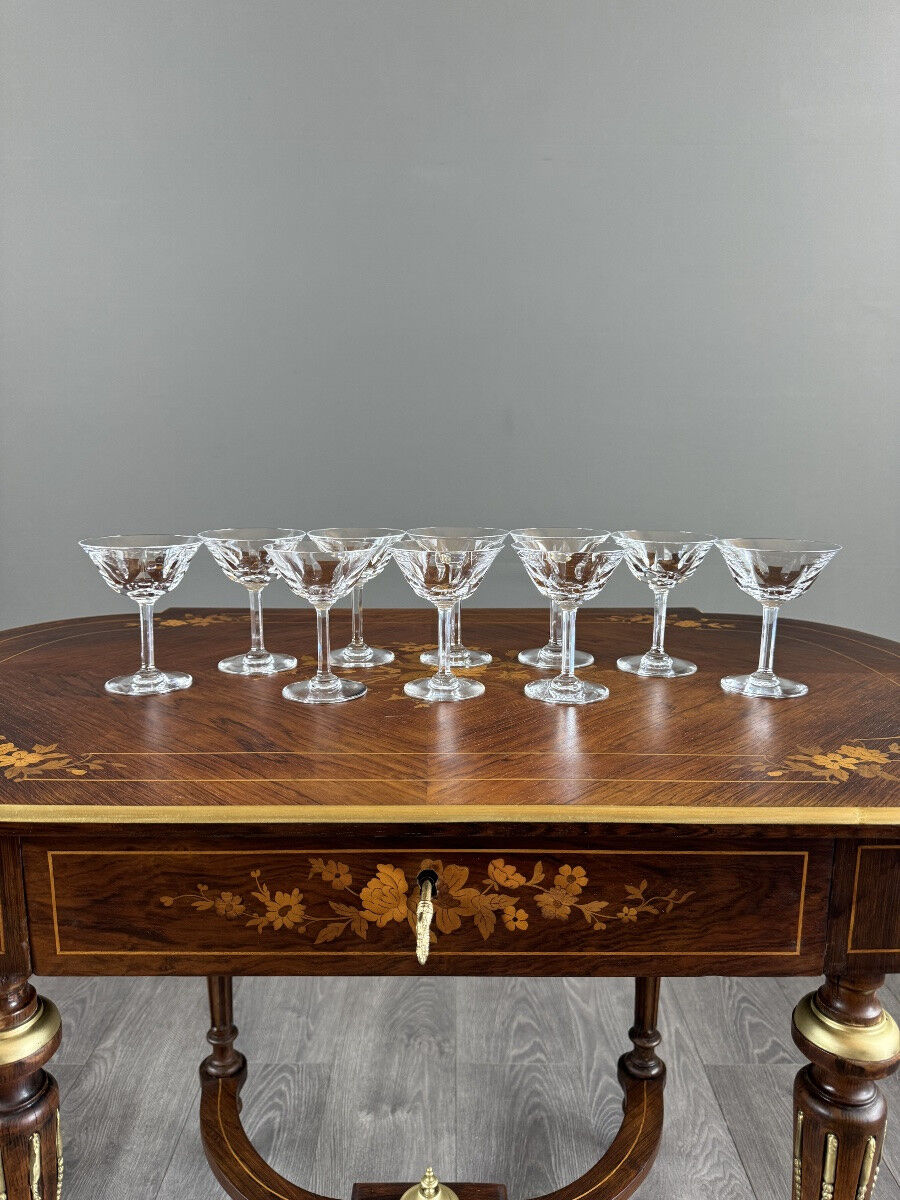 Service of 54 crystal glasses from Saint Louis, Cerdagne model, 20th century.
