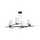Candlestick suspension 4 lights Arlus 50s