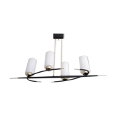 Candlestick suspension 4 lights Arlus 50s