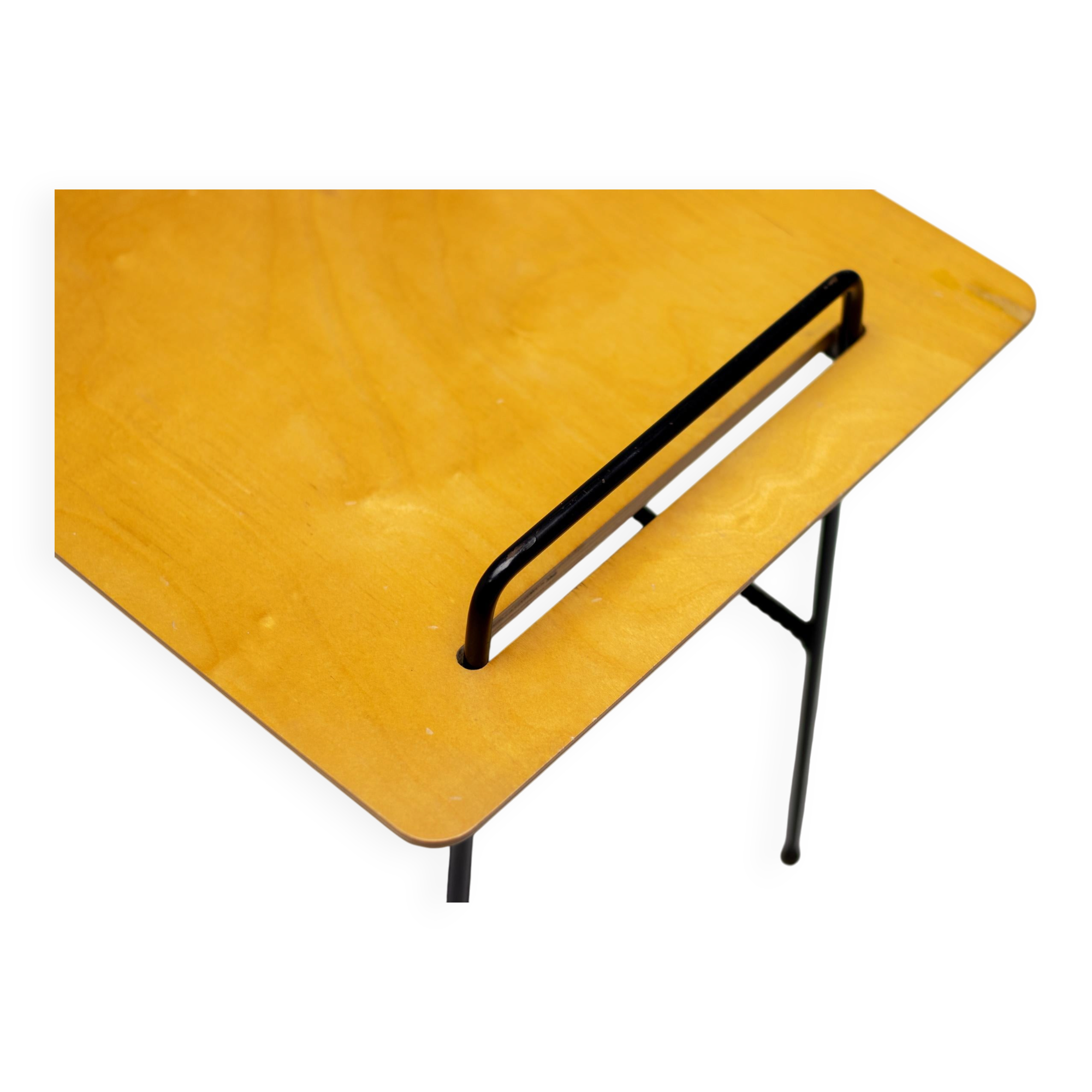 Table d'appoint Cees Braakman Pastoe dutch design industriel mi-siècle moderne 1955