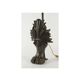 19th century cast iron bath lamp
