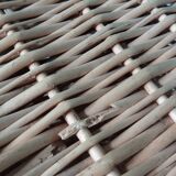 Wicker crate, very large basket