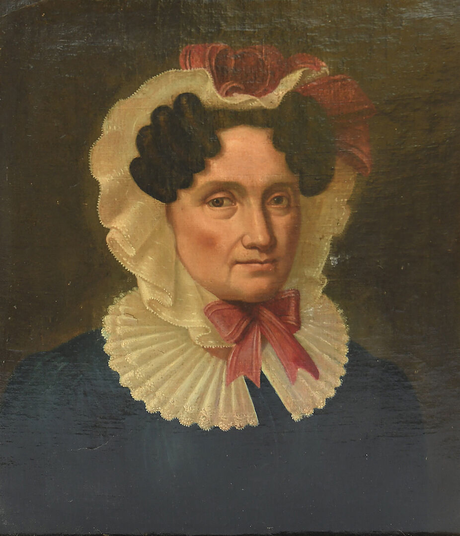 Oil on canvas Portrait of a woman
