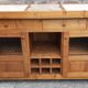 Buffet de cuisine - Billot - Table de boucher