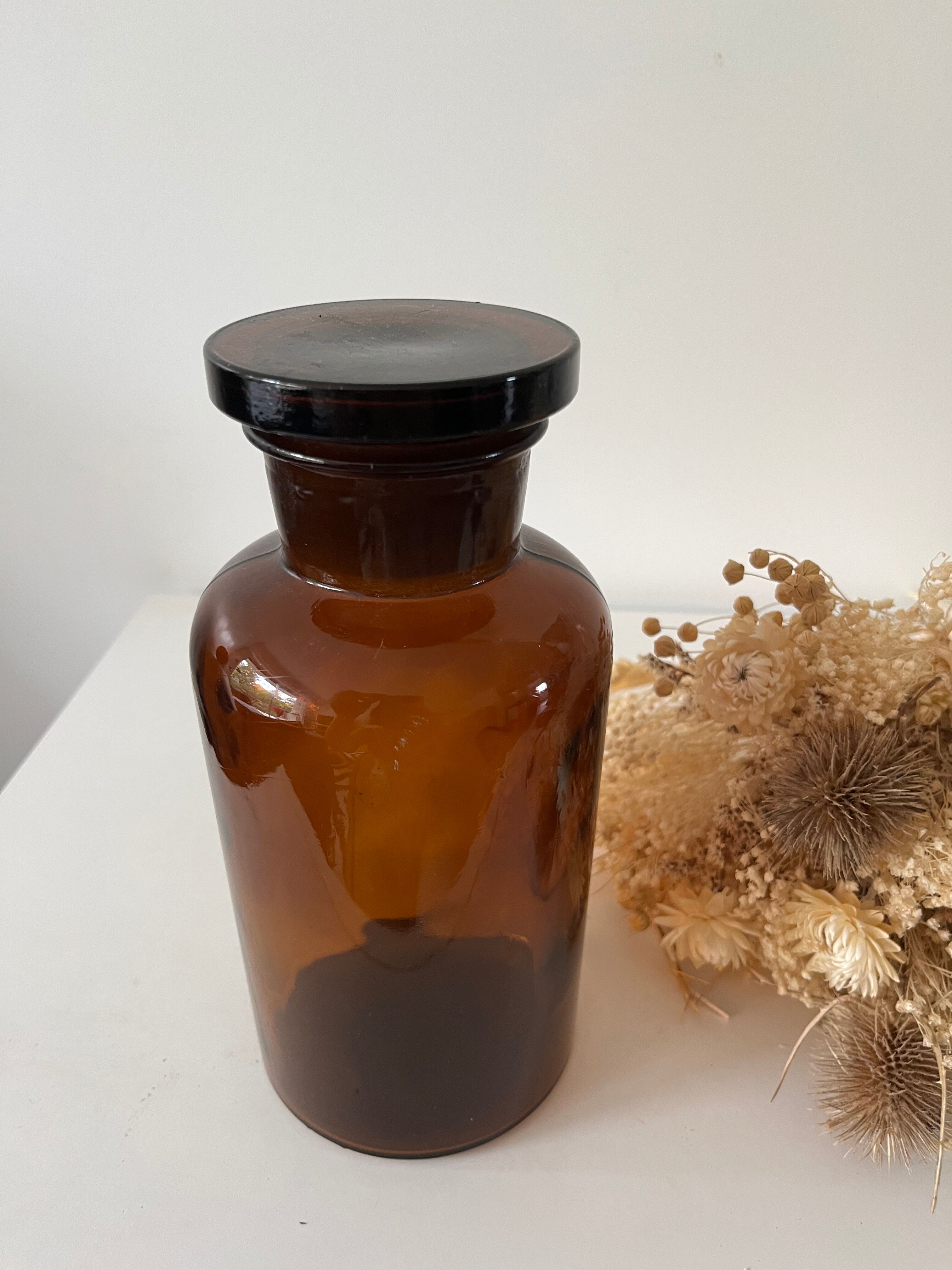 Old apothecary pot bottle