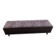 Bench "Grume" Christian Liaigre – Jacquard Fabric with Botanical Patterns