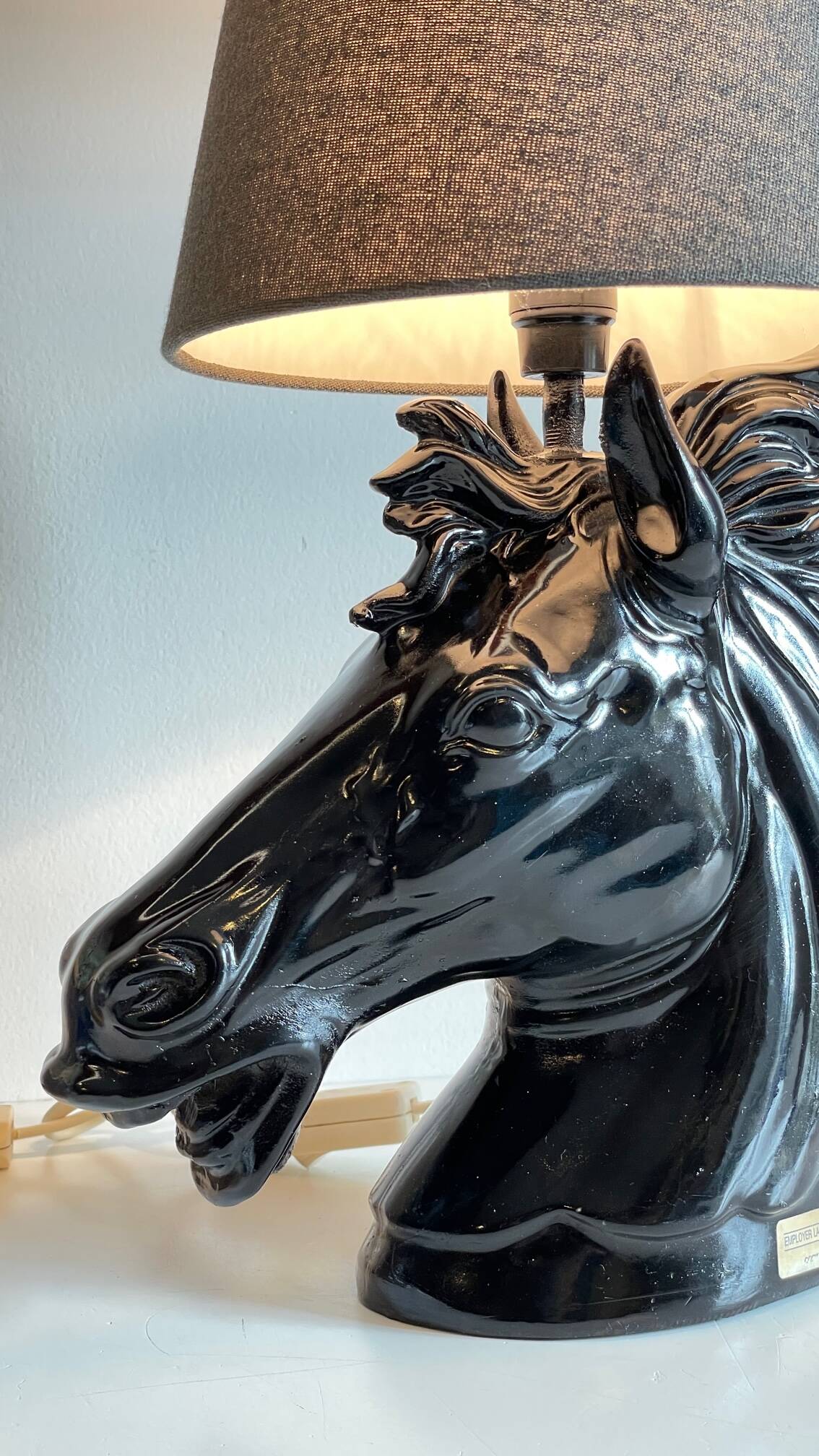 Lampe cheval par codico france