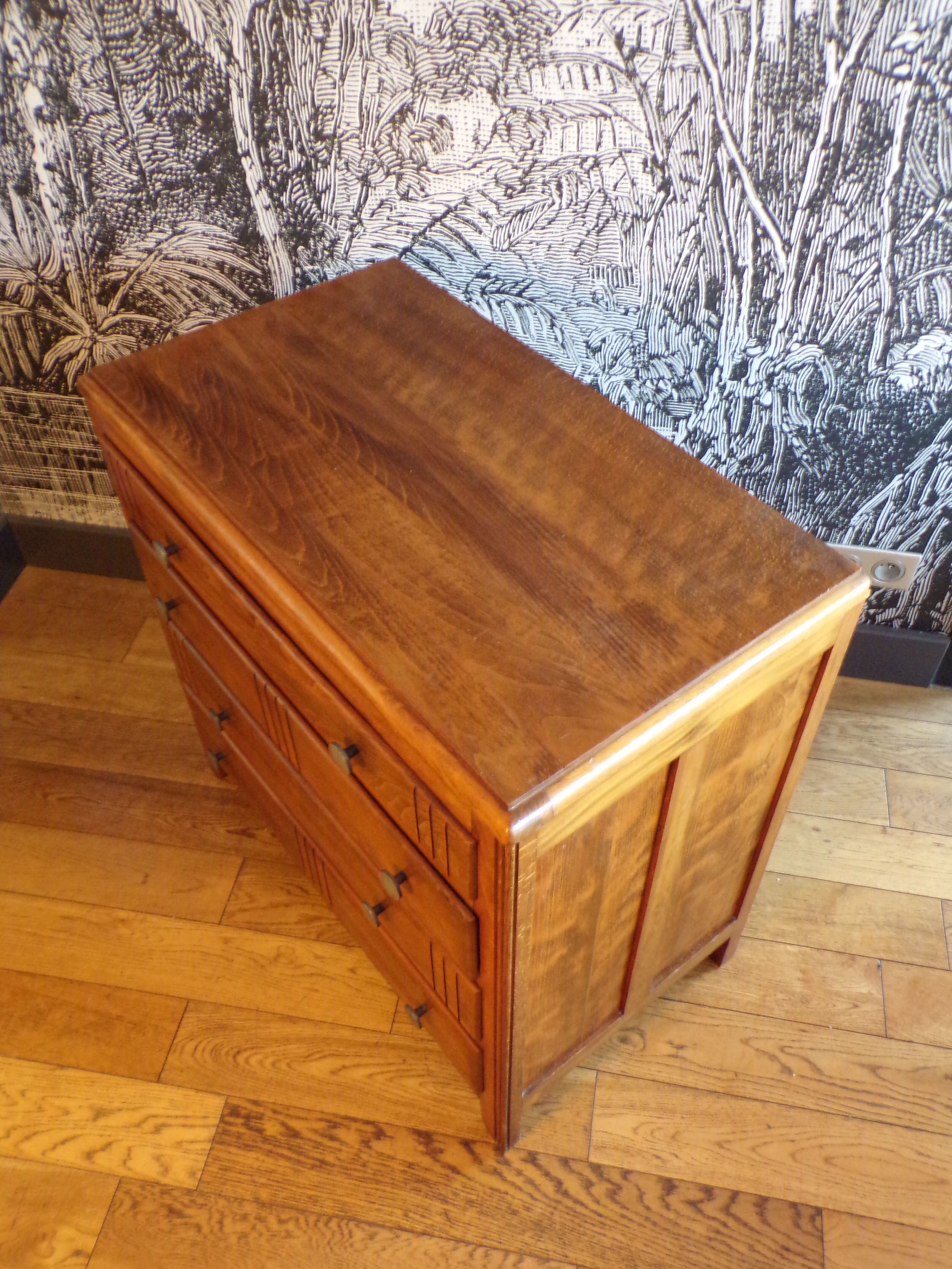 Commode vintage 4 tiroirs